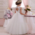 Summer Girl Party Dress White Bridesmaid Princess Dress Kids Dresses for Girls Clothes Children Wedding Dress 10 12 Years