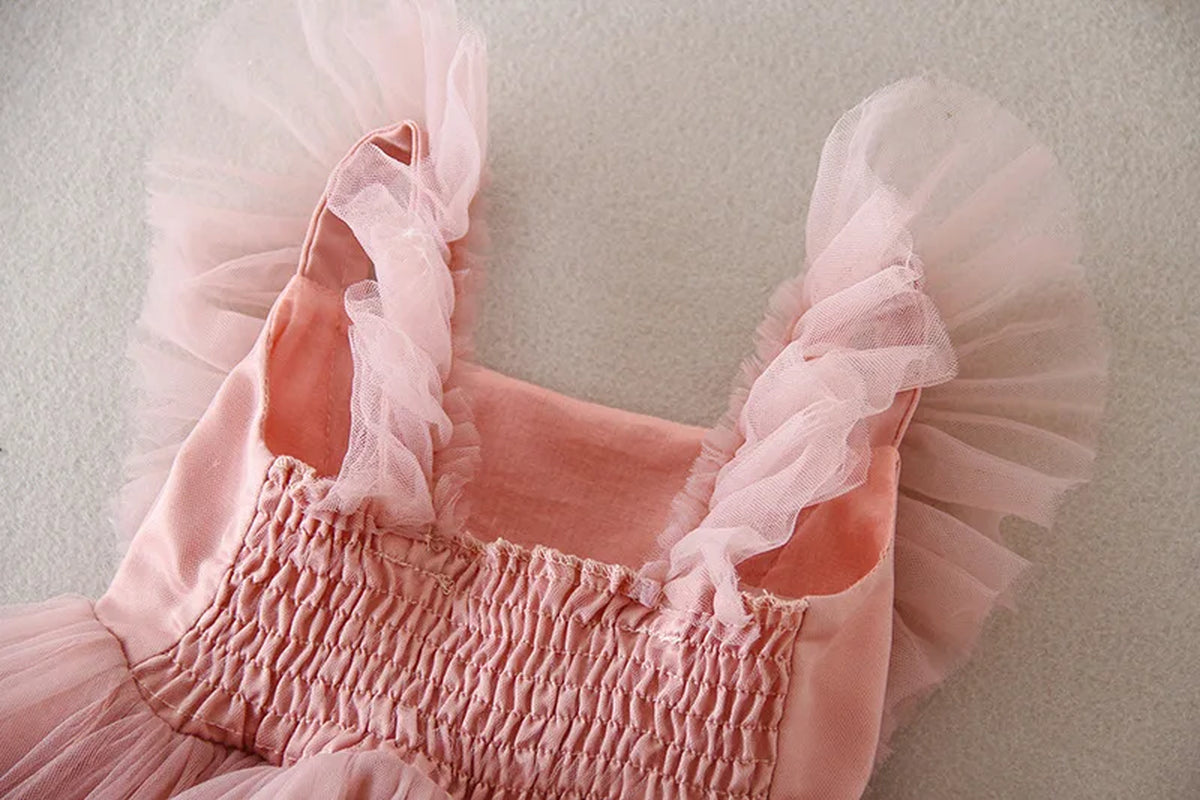 New Baby Girl Baptism Dresses Toddler Christening Gowns Children'S Clothes Summer Birthday Wedding Dress for Newborn 3-24
