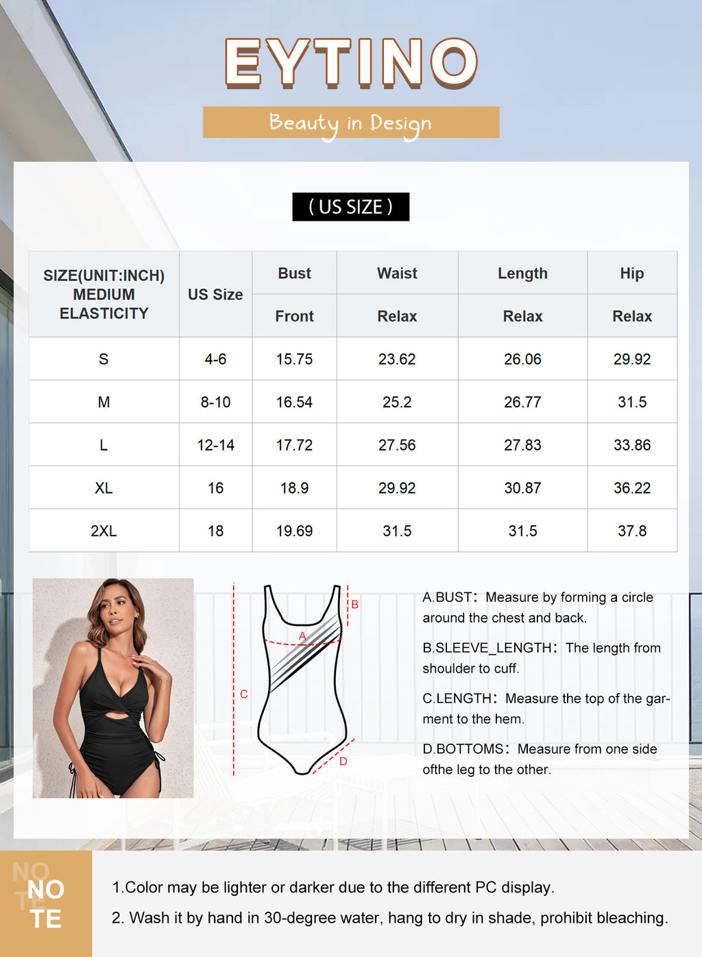 Women One-Piece Swimsuit Ribbed Tummy Control High Cut One Piece Bathing Suit Sexy V Neck Criss Cross Monikini Drawstring Bathing Suits Swim Suits